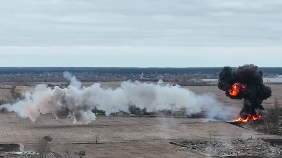 Momenti kur raketa kthen në një top zjarri helikopterin rus në Ukrainë