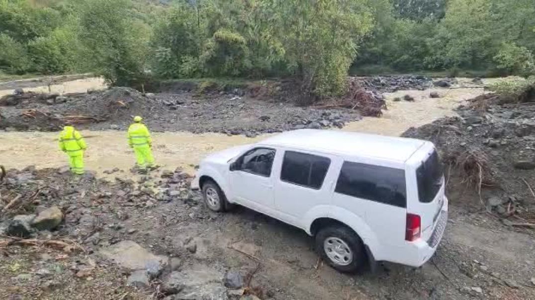 ⁣Dëme në infrastrukturë në Pukë për shkak të motit të keq