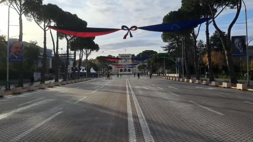 ⁣Masat e sigurisë për samitin e BE, Bulevardi i Tiranës i boshatisur nga makinat