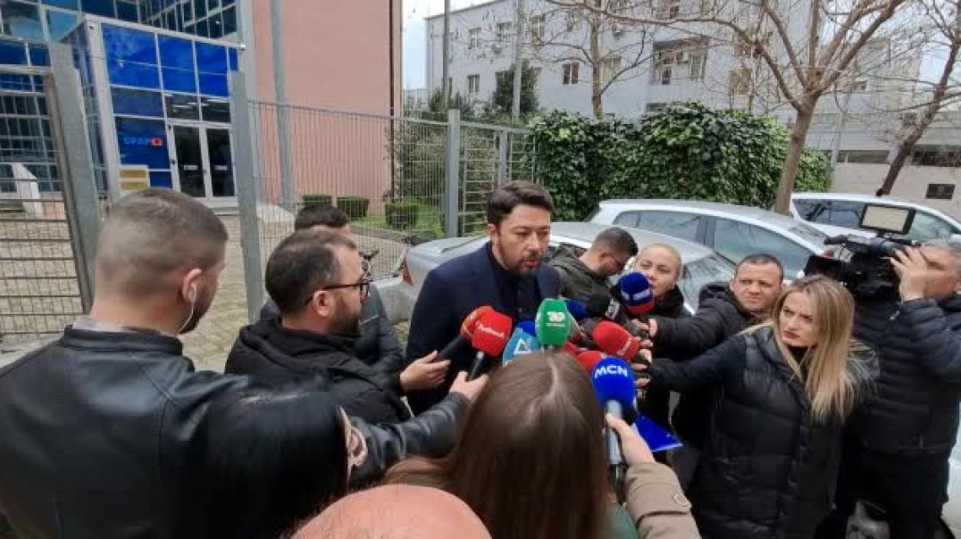 ⁣“Gërdeci”, djali i ish-kryeministrit Berisha, Shkëlzen Berisha flet për mediat pas daljes nga SPAK