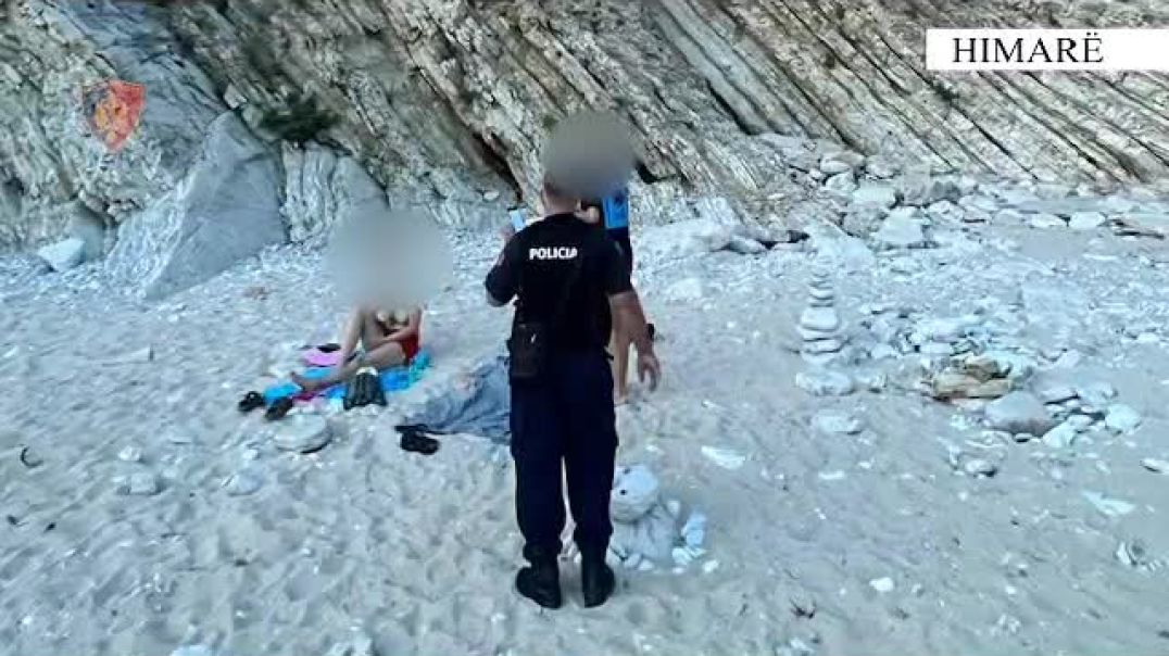 ⁣Policia shpëton 2 turistë holandezë, u bllokuan te Gjiri i Filikurit në Himarë