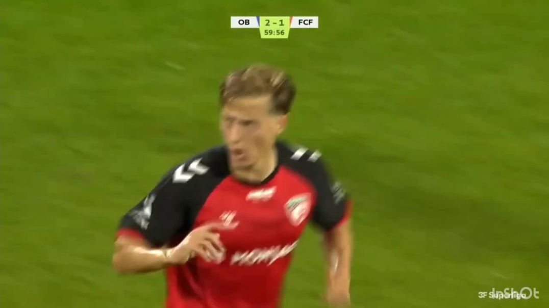 Agon Maçolli gjen golin ndaj OB Odense