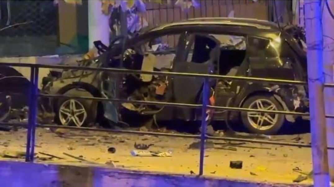 Makina e 58-vjeçarit Isuf Jaçaj pas atentatit me tritol në Sarandë