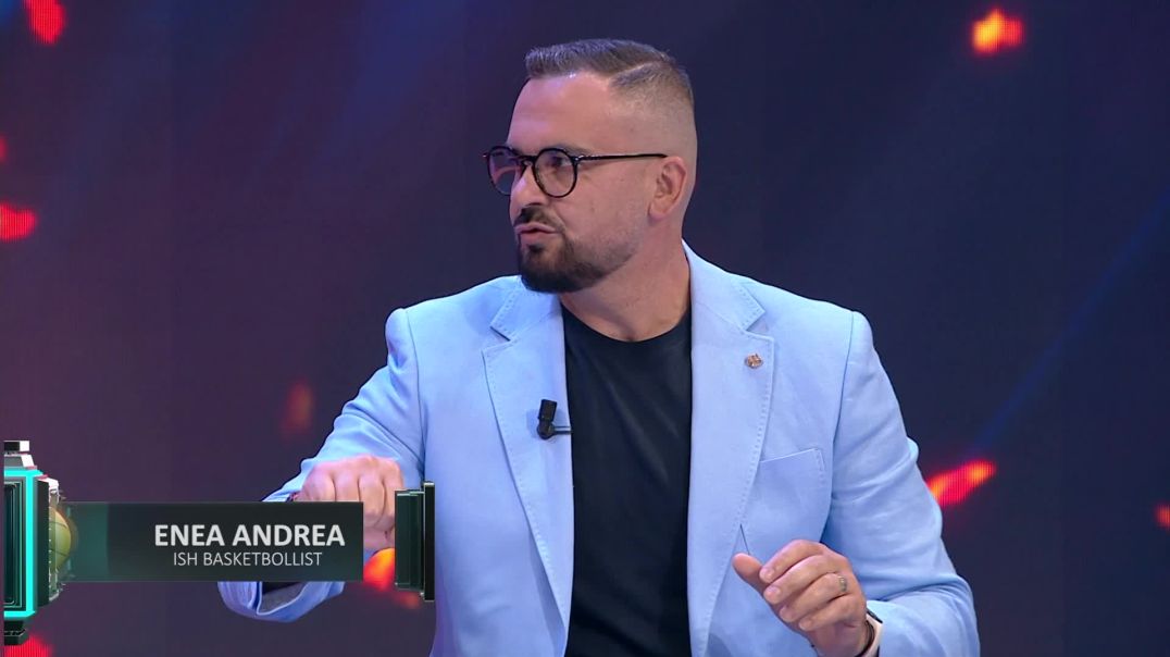 Enea Andrea në studion e "NBA Zone"