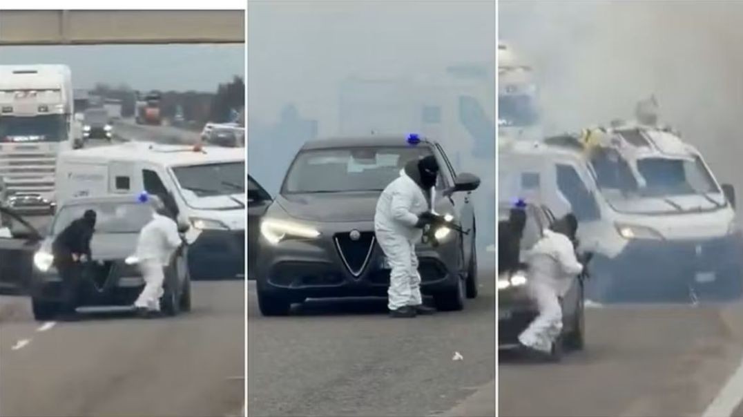 Si në filma, sulm me armë ndaj furgonit të blinduar me parà në Itali