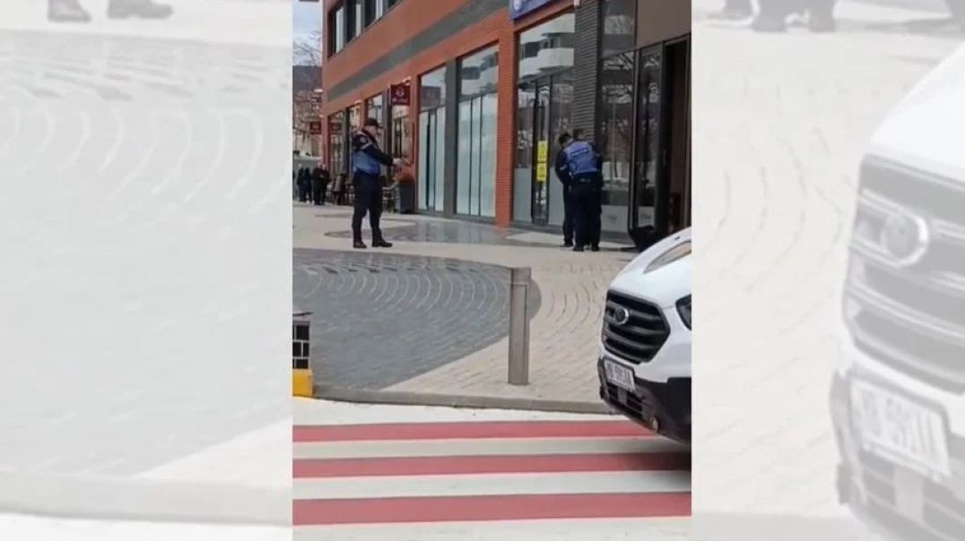 Momenti i arrestimit të autorit që tentoi të grabisë një bankë në Tiranë