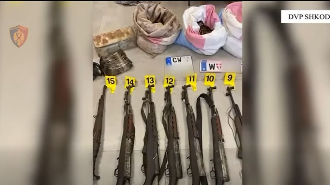 Arsenal armësh në një fshat në Shkodër, arrestohen dy persona