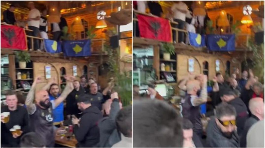 Nis festa në Prishtinë, tifozët shqiptarë ndezin sfidën Kosovë-Turqi