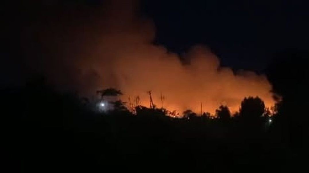 Shkodër, landfilli i Bushatit në flakë